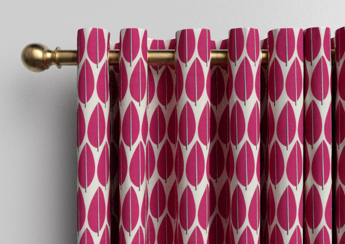 Lazza, Cerise - Made to Measure Curtains - Image 12